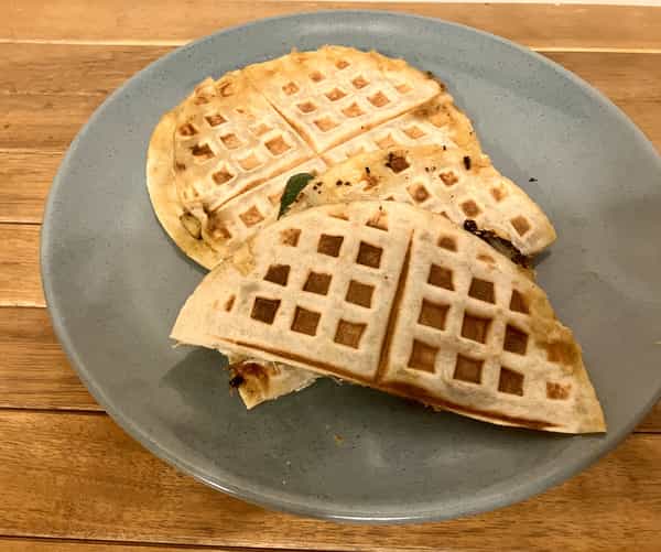 Waffle Quesadillas