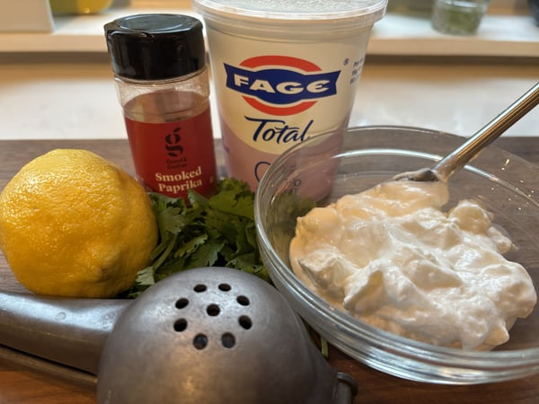Raita ingredients