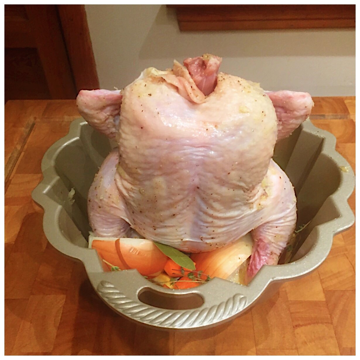 A New Trick to Roasting a Chicken