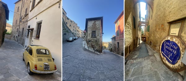 Streets of Montepulciano