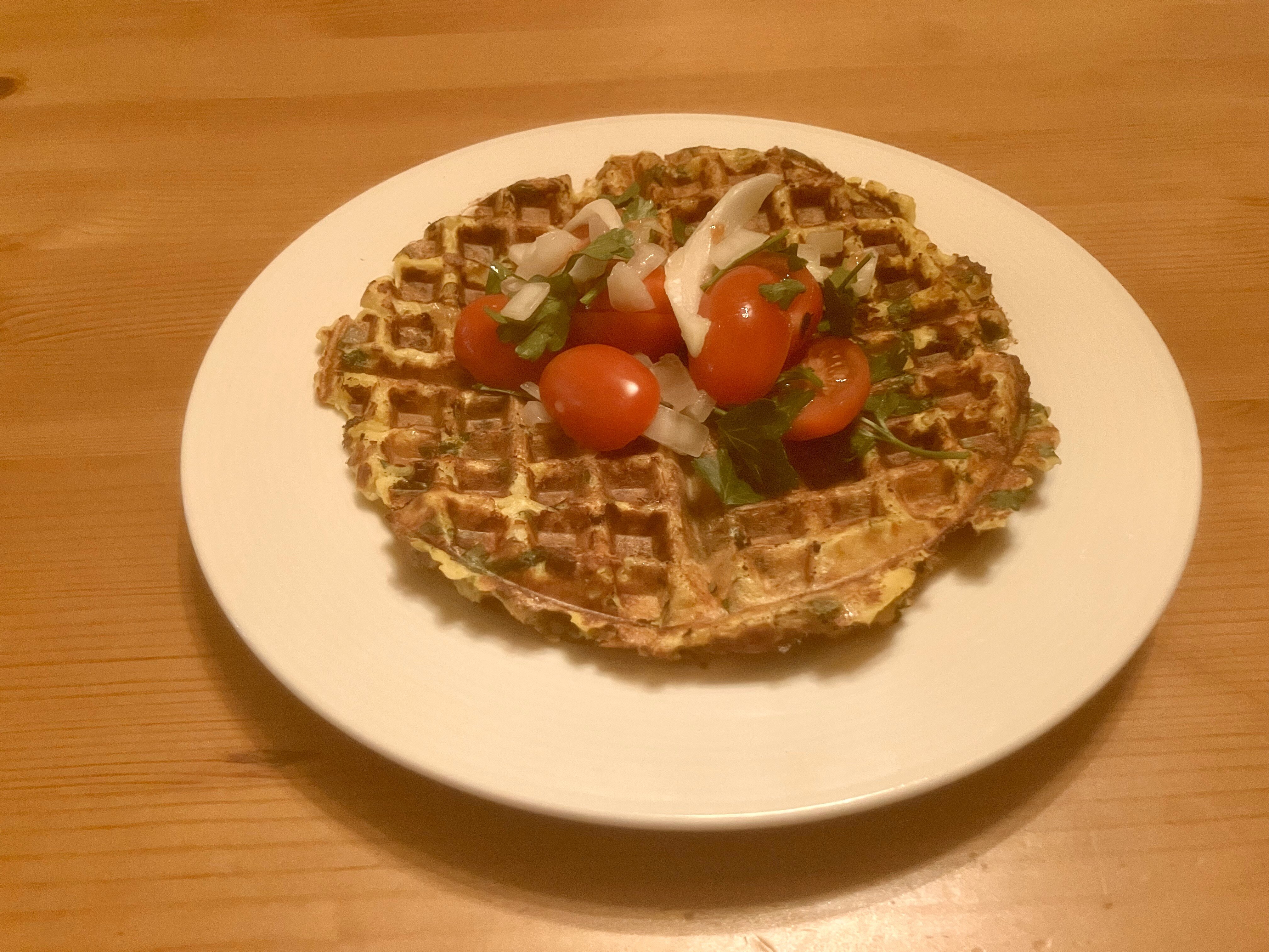 Samosa Waffle