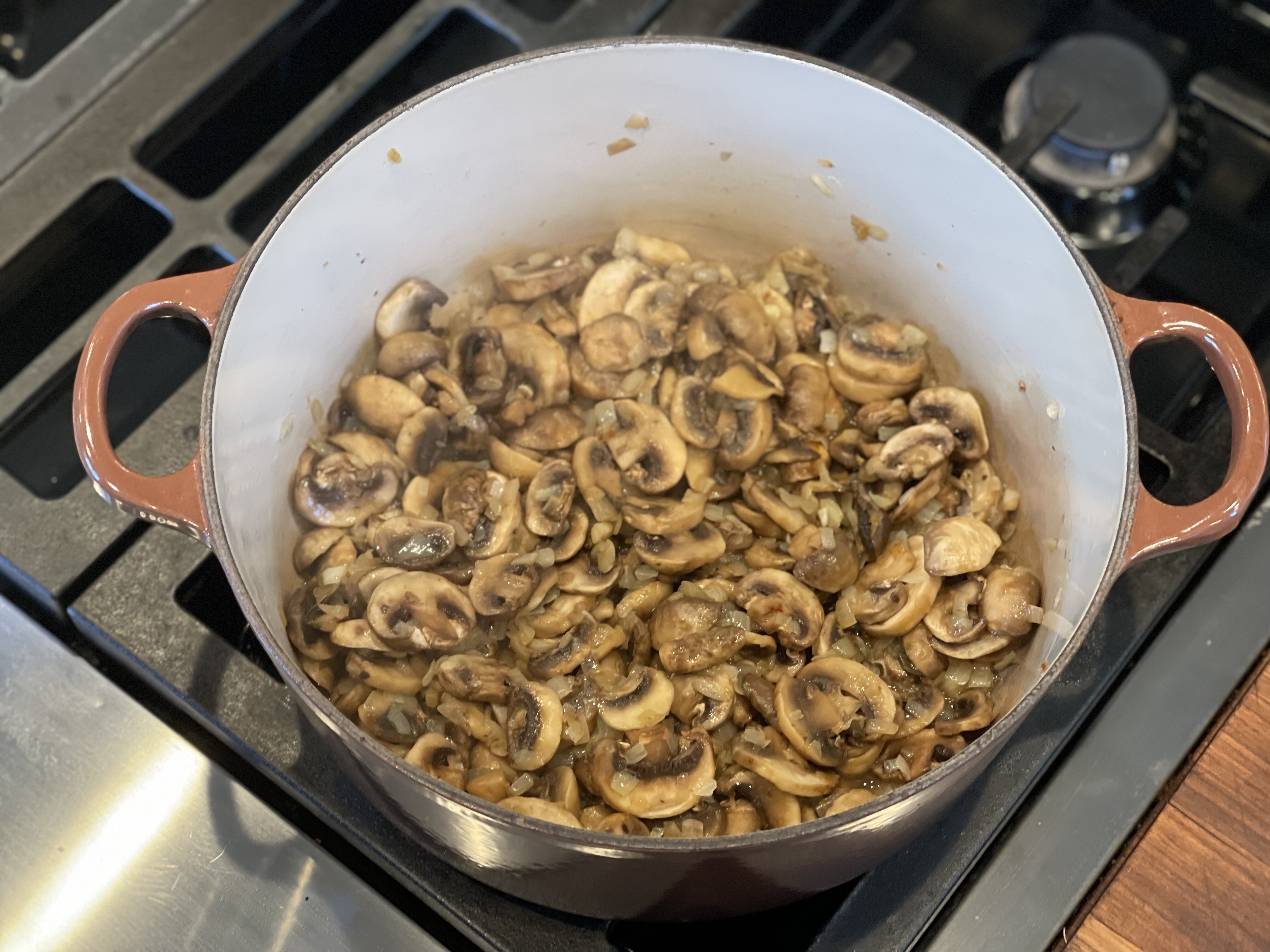 Sauteed mushrooms