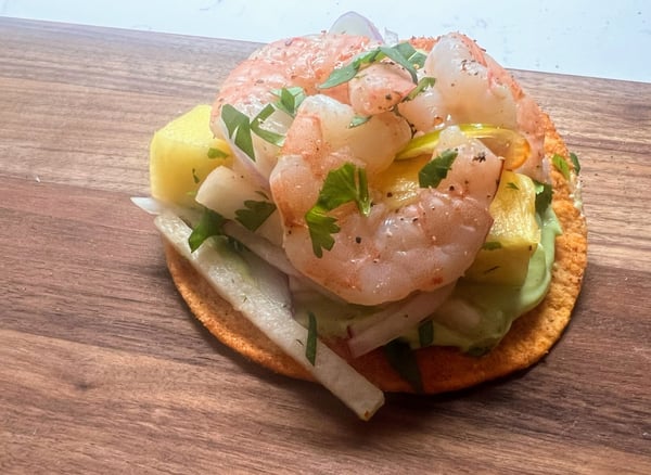 Shrimp Tostada