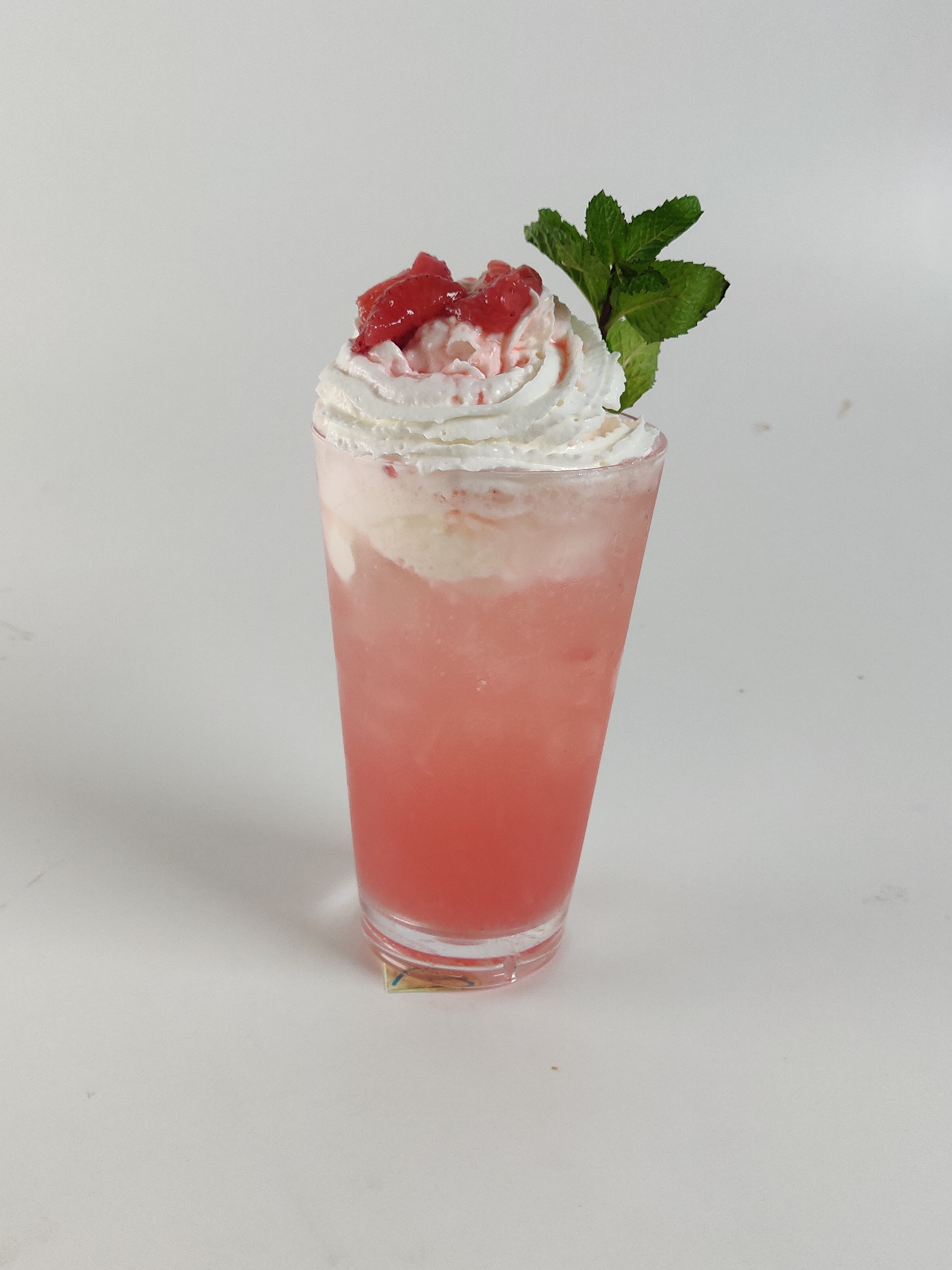 Strawberry and Cream Dirty Soda