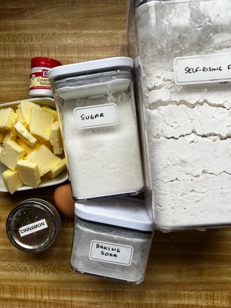 Snickerdoodle ingredients