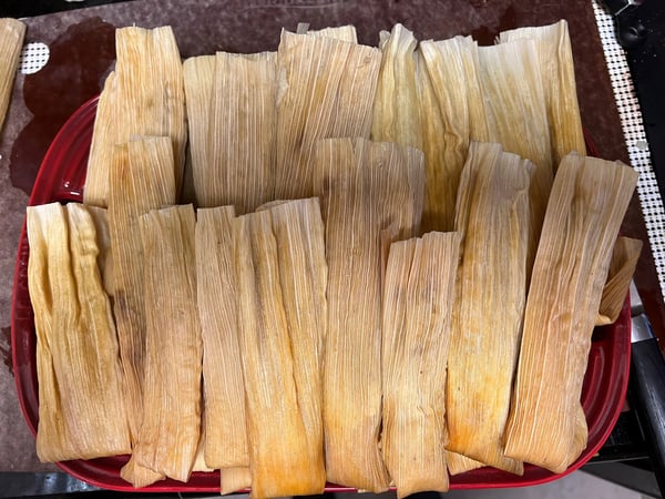 cooked tamales