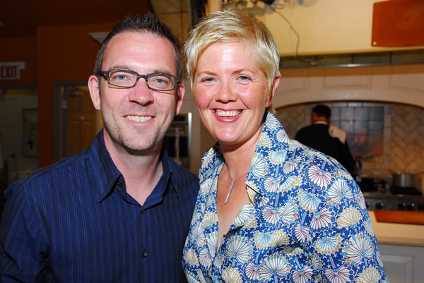 Ted Allen and Shelley