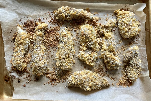 Tenders baked