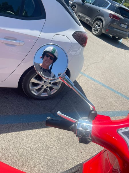 Vespa mirror