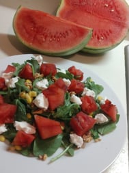 Watermelon salad