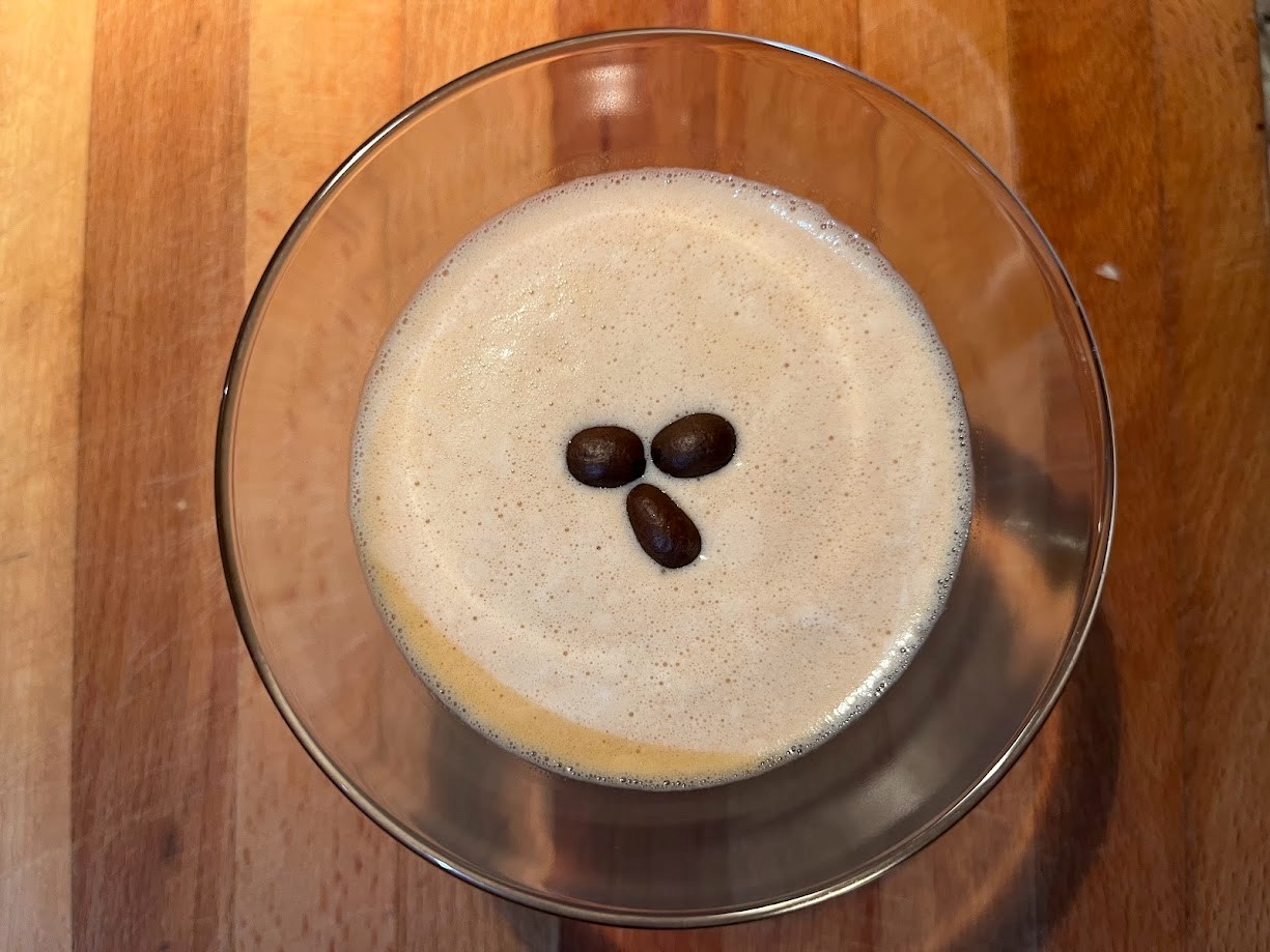 White Miso Espresso Martini