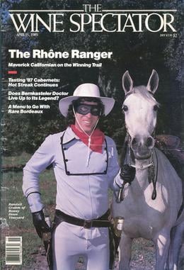 Wine_Spectator_1989-04-15_cover_-_The_Rhône_Ranger