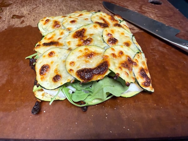 Zucchini Folded