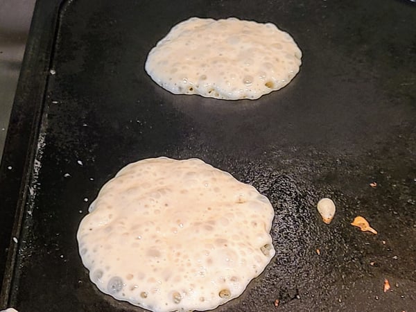 aerated pancakes