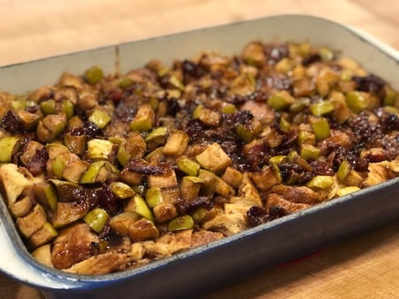 apple bread pudding