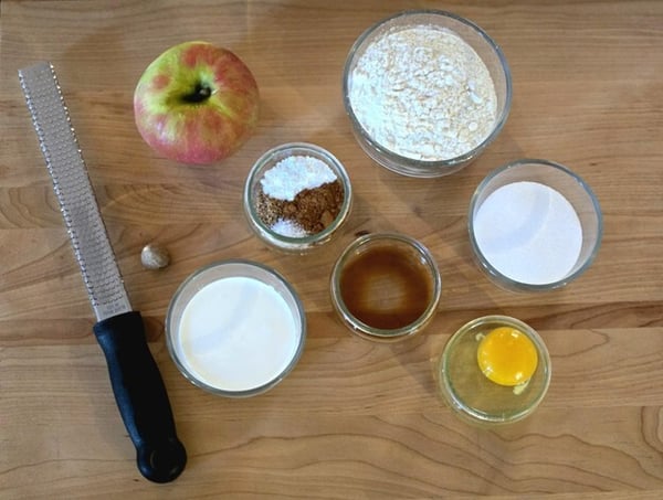 Apple Fritter ingredients