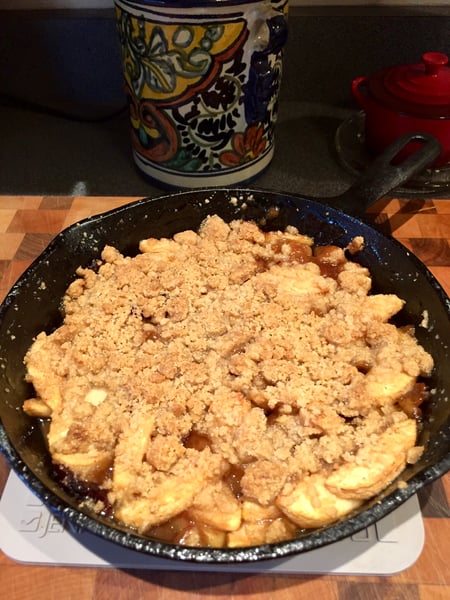 apple crumble