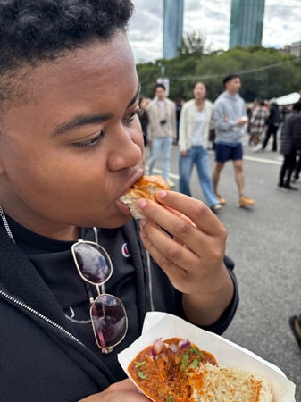 Autumn eating at Taste of Chicago