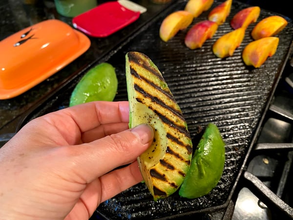 avocado grill marks