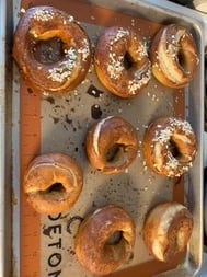 bagels baked