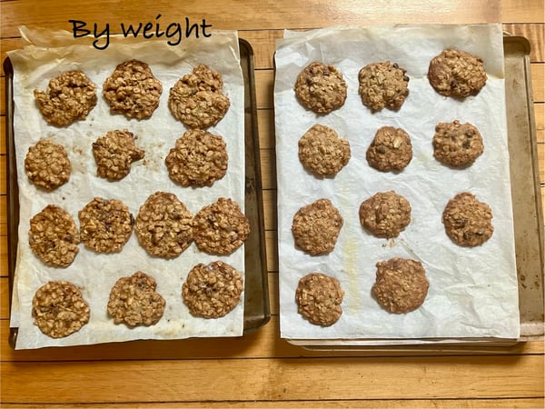 Baked cookies