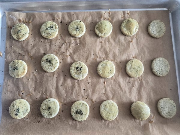 Baked cookies