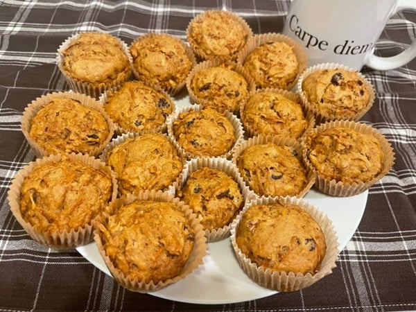 Baked muffins