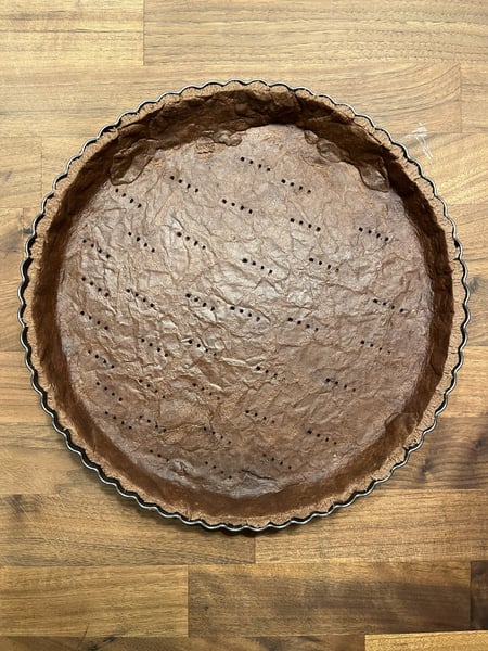 Baked shell
