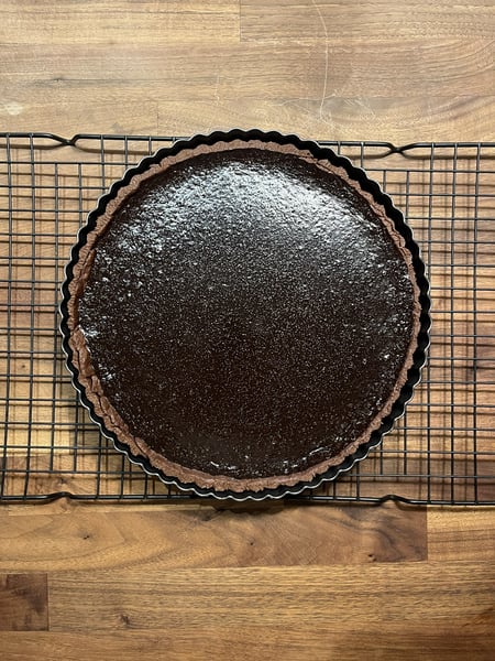 Baked tart