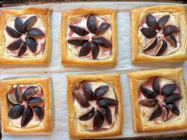 Baked tarts