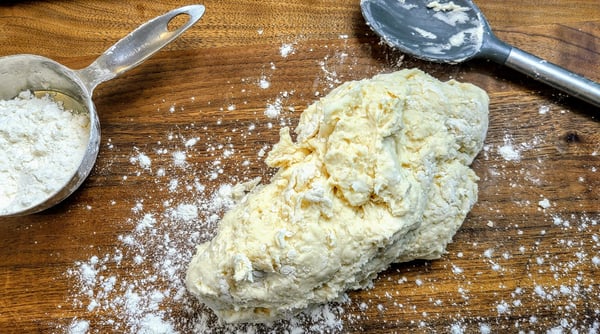bao dough knead