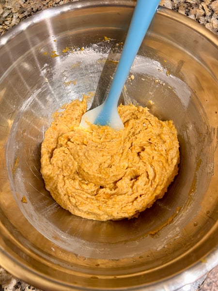 Sweet potato bar batter