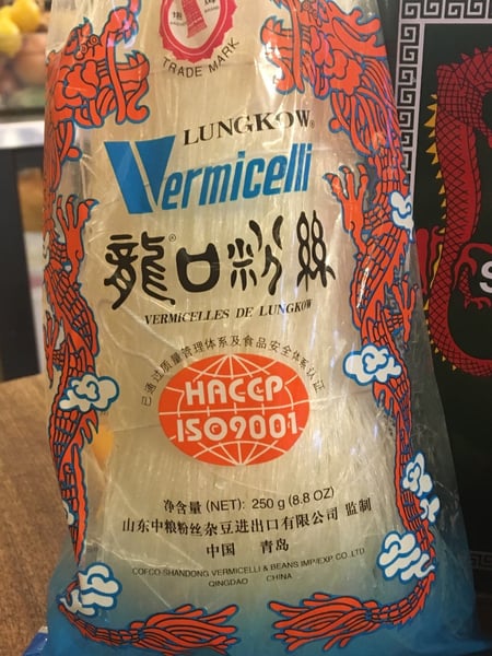 bean thread vermicelli