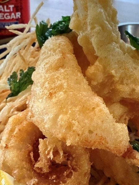 Beer battered fish fry