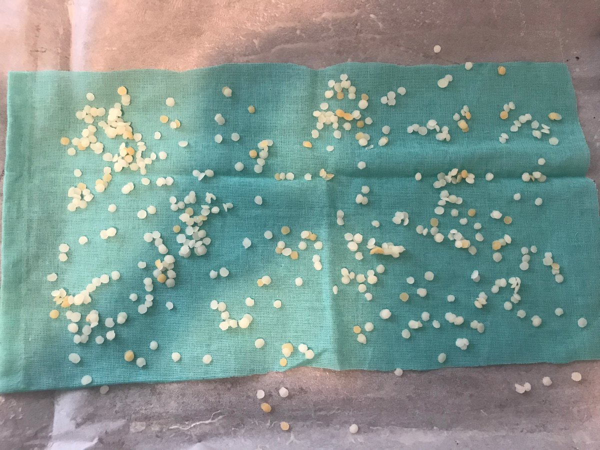 Make Reusable Beeswax Cloths for your Kitchen