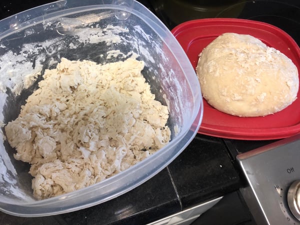 biga and new dough
