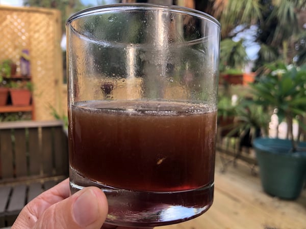 black garlic cocktail