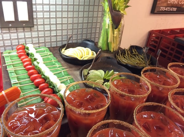 bloody mary garnishes