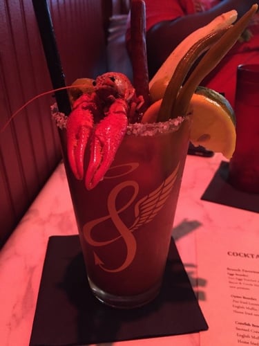 New Orleans bloody mary
