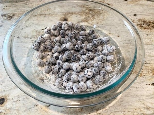bluberries flour