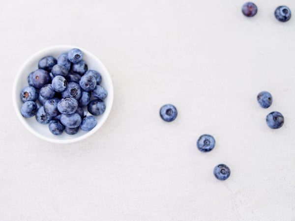 blueberries)