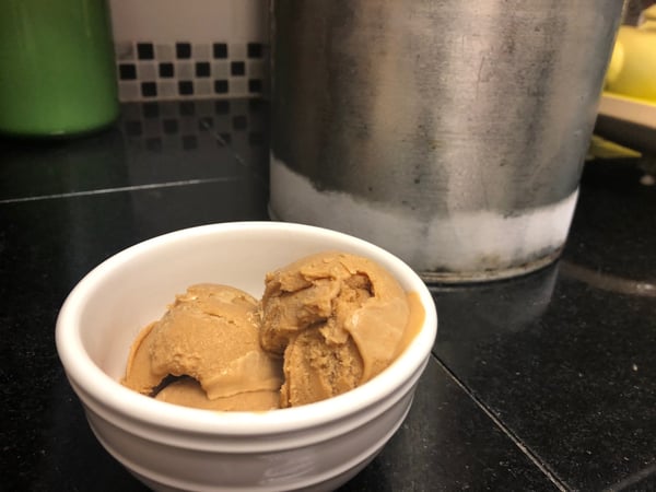 bowl of ice cream