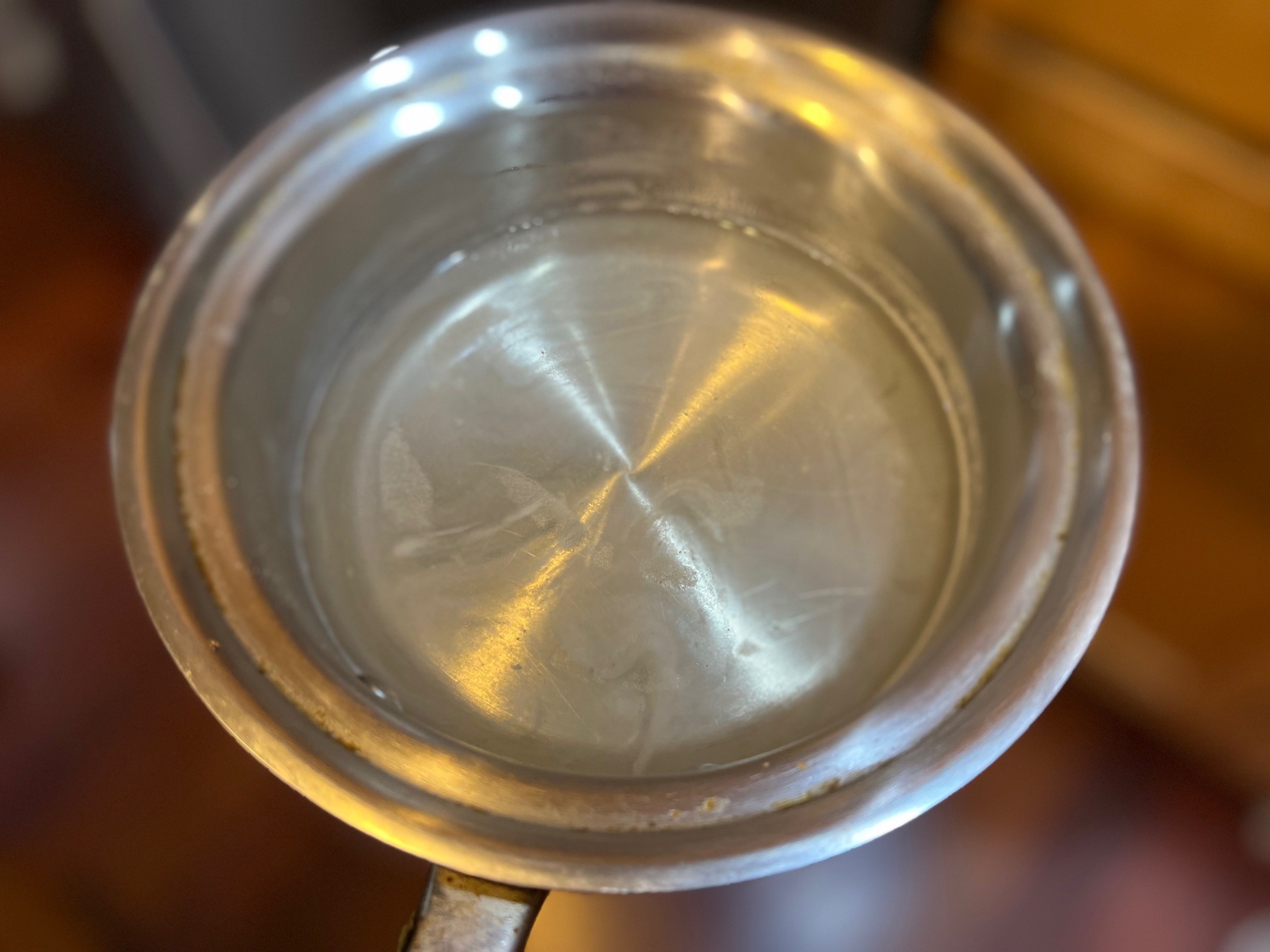 Gelatin after heated with sugar