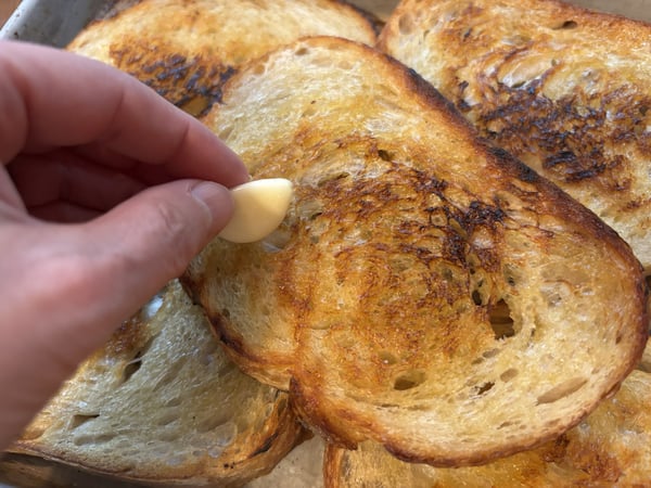 Garlic and bread