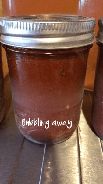 bubbling jar