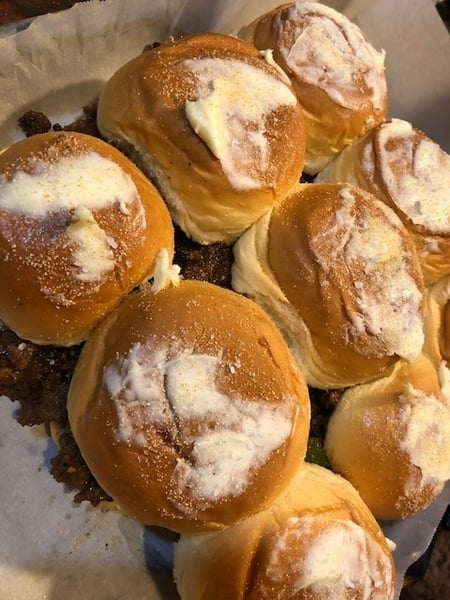 buns with butter