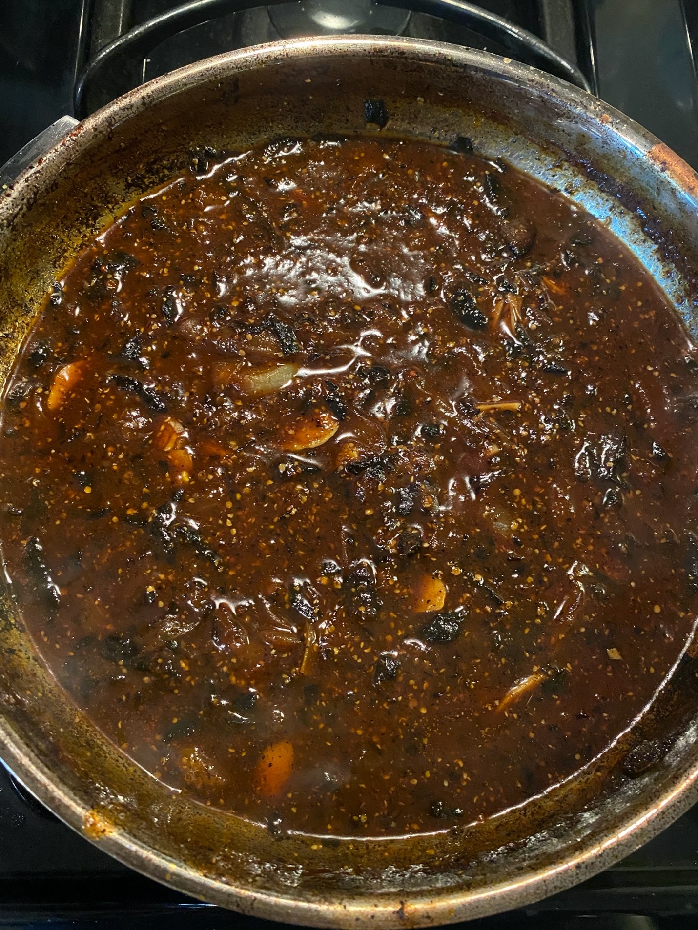 burnt onion sauce