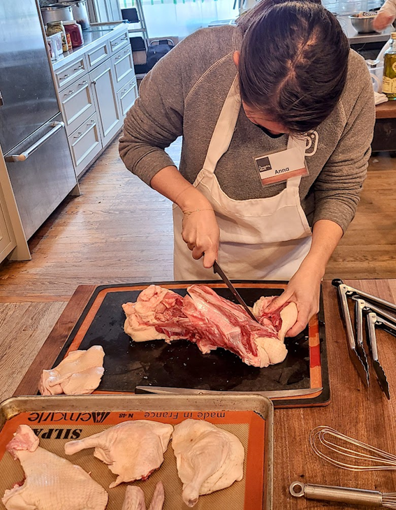 Butchering Duck