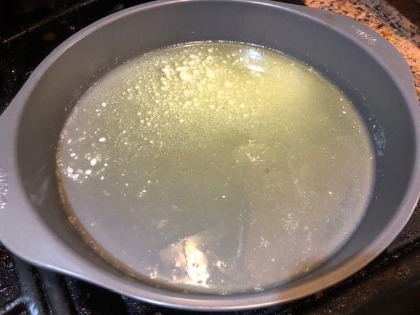 butter in pan-1