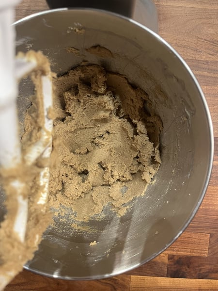 Butter sugar mix